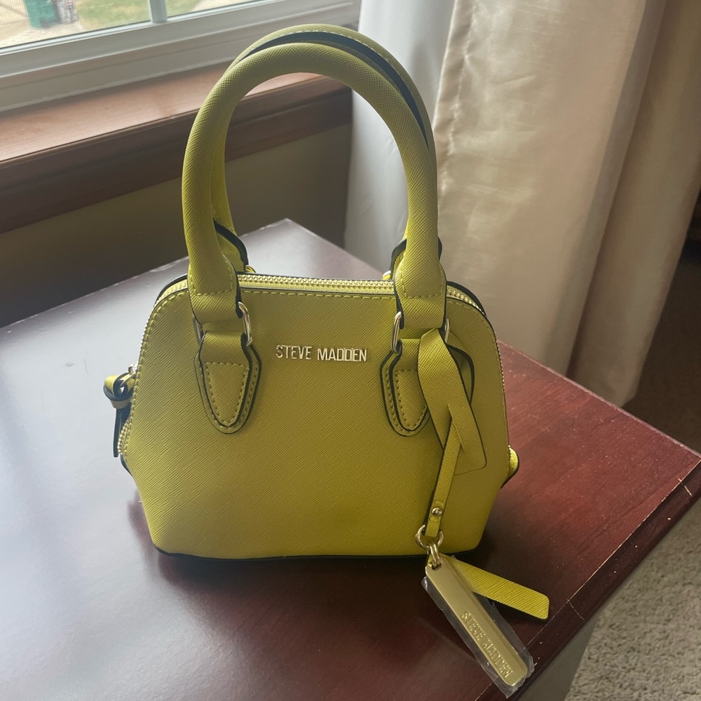 Steve Madden Yellow/Chartreuse Small Handbag